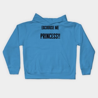 Excuse me Princess Kids Hoodie